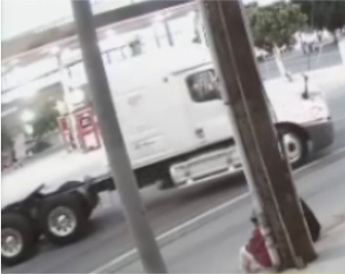 Semi-truck of hit-and-run suspect in Boyle Heights